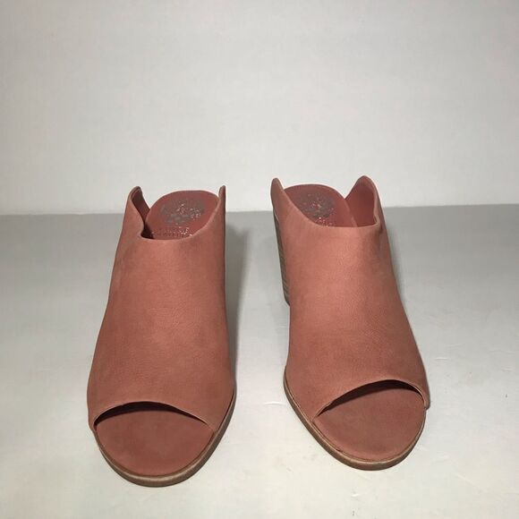 Vince Camuto Mesella Peep-Toe Mules- Sushi - Picture 5 of 6